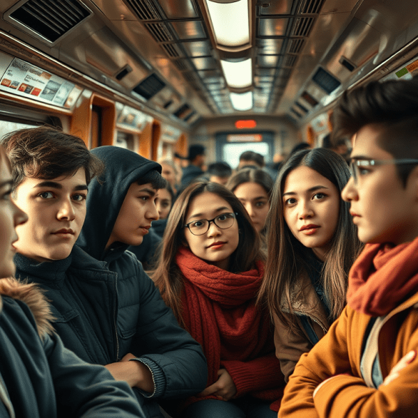 A thought-provoking encounter on a&nbsp;train